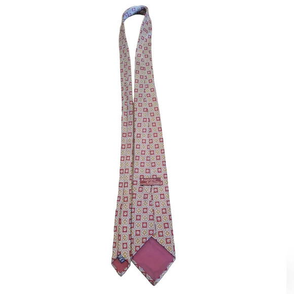 Cambridge Collection Italian Silk Vintage Tie - Picture 2 of 4